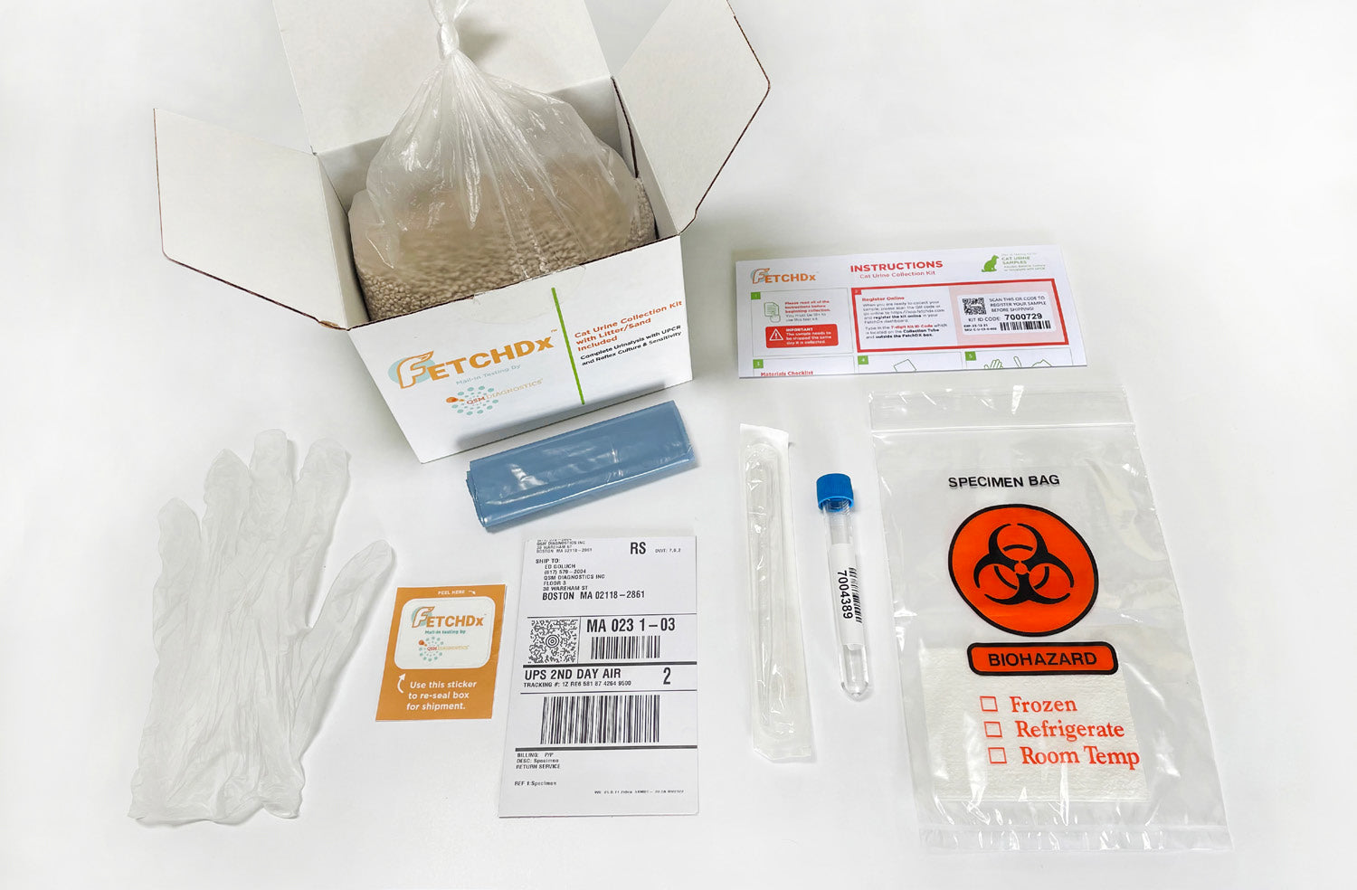 At-Home Cat Urine Wellness Screen